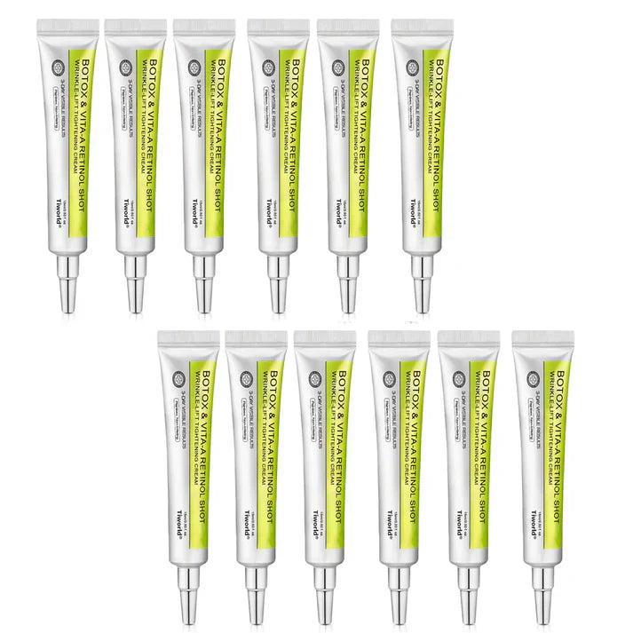 🏆 Büszkén az Európai Unióban gyártva 💫 Tiworld® fejlett peptid Botox-hatású + Vita-A retinol feszesítő megújító krém – ma csak 70% KEDVEZMÉNNYEL
