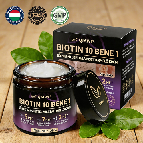 🍁QIAWI® Biotin 10 az 1-ben bőrregeneráló krém – Magyarországon készült és Magyarországról szállítva – Utolsó napi akció: 75% KEDVEZMÉNY