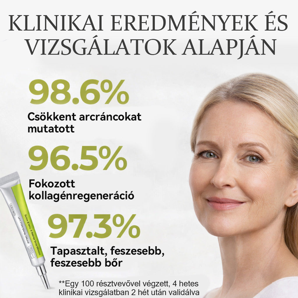 🏆 Büszkén az Európai Unióban gyártva 💫 Tiworld® fejlett peptid Botox-hatású + Vita-A retinol feszesítő megújító krém – ma csak 70% KEDVEZMÉNNYEL