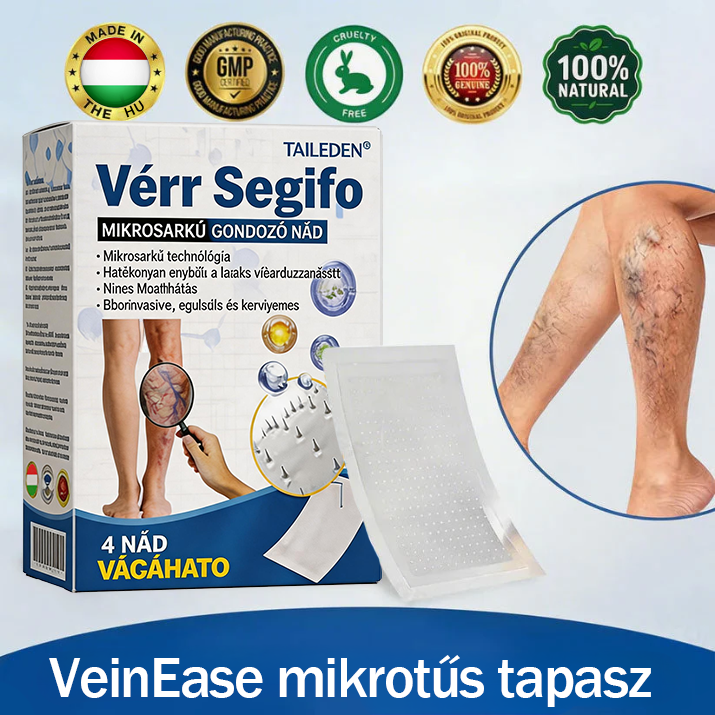 🇭🇺👨‍⚕️✅TAILEDEN® VeinEase Mikrotűs Kezelő Tapasz⚡Azonnali Megkönnyebbülés, Hosszú Távú Eredmények